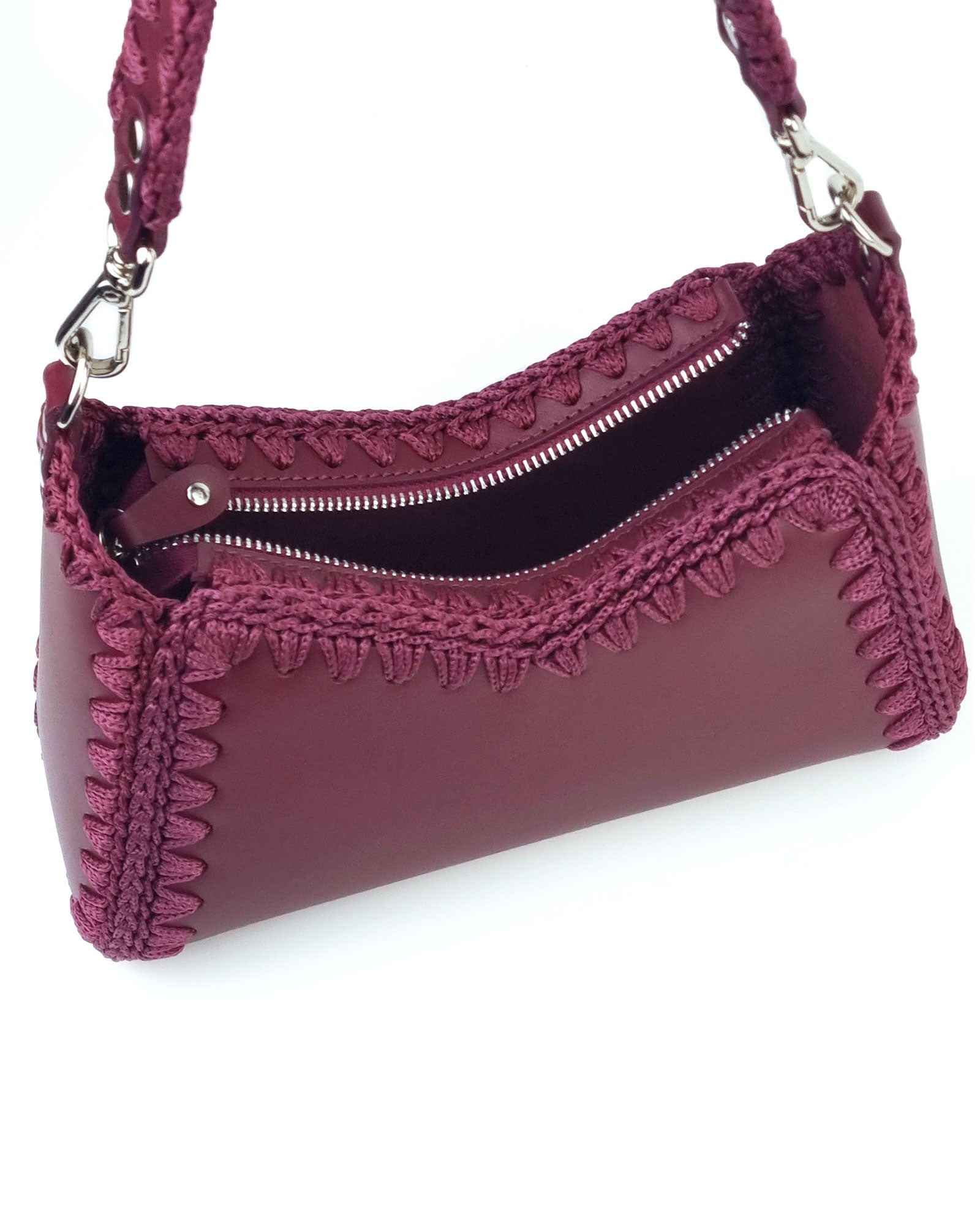 Bolso Hobo Nina S Burdeos