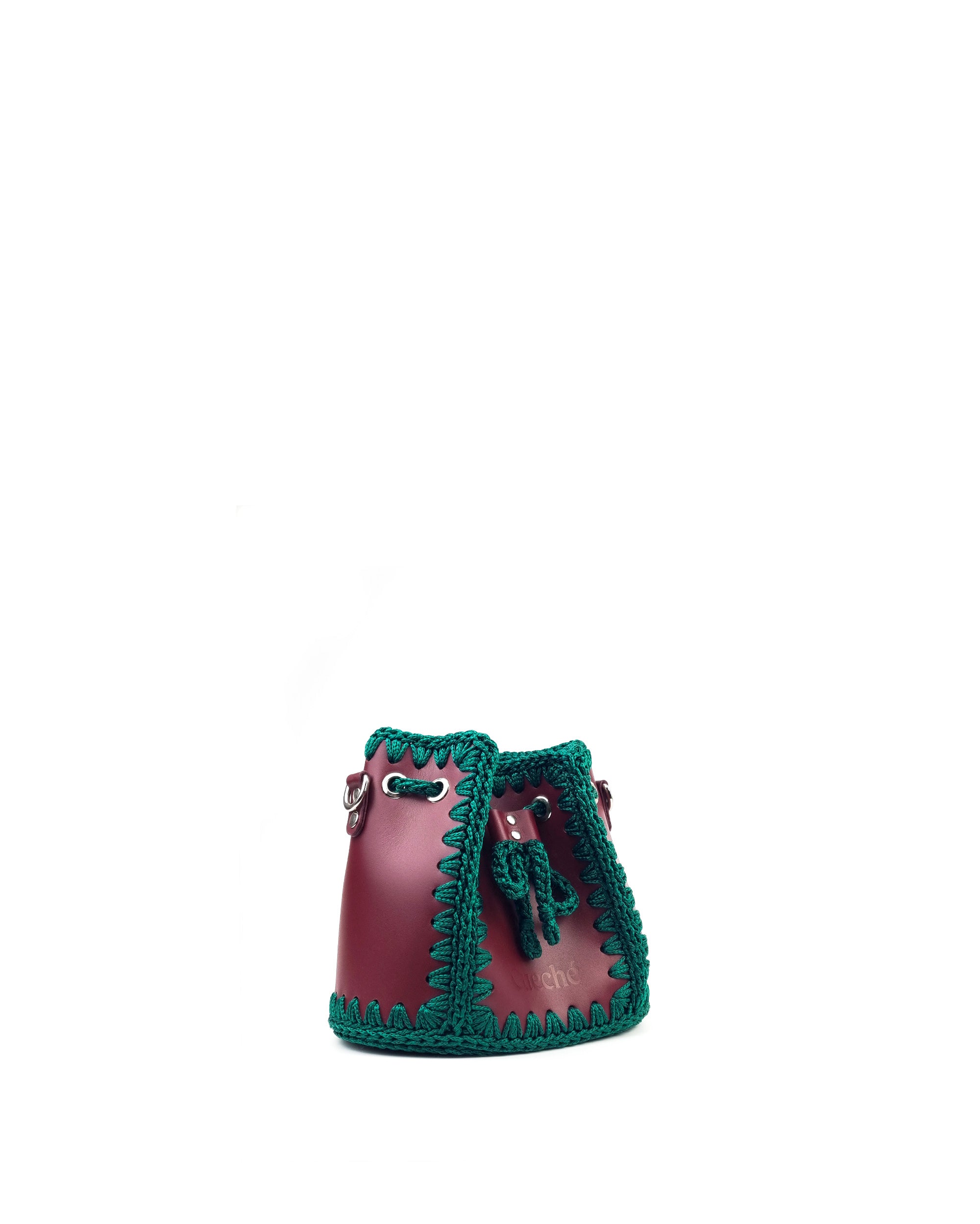 Bolso Bombonera Olga S Burdeos