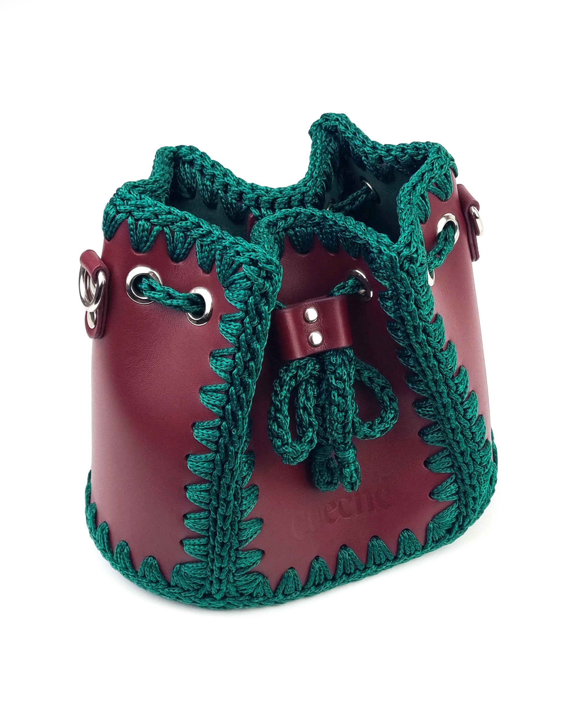Bolso Bombonera Olga S Burdeos