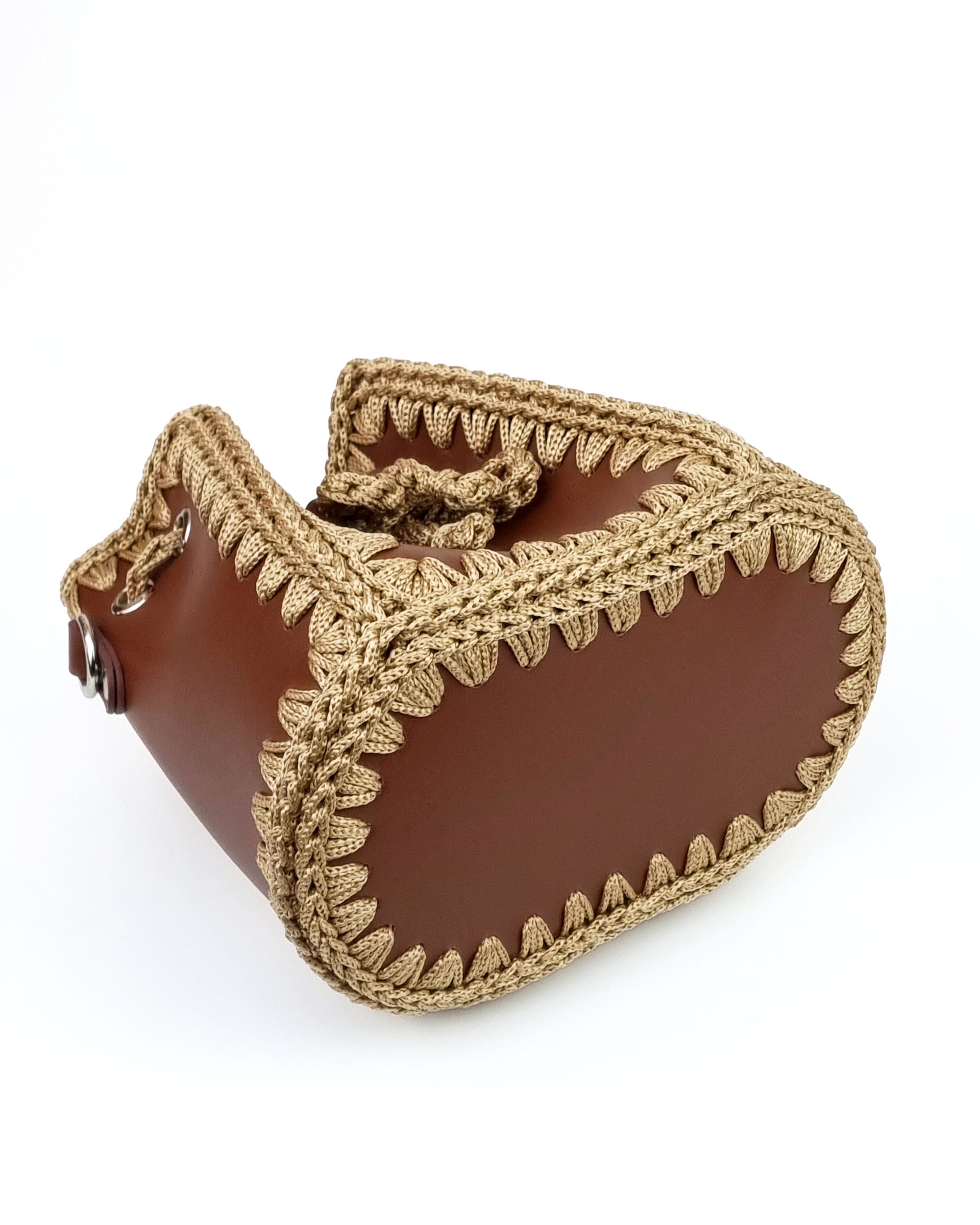 Bolso Bombonera Olga S Marron