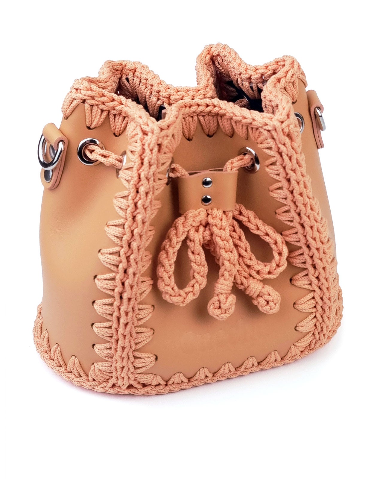 Bolso Bombonera Olga S Peach