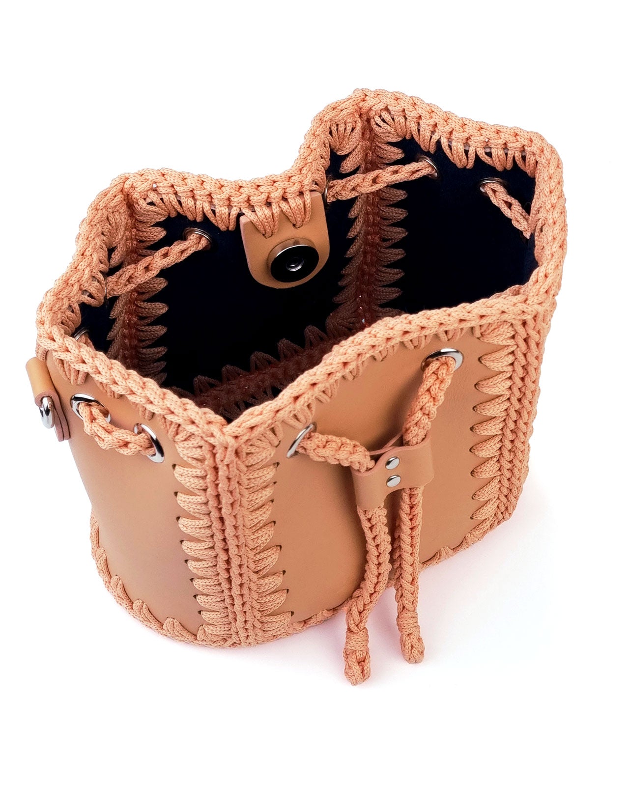 Bolso Bombonera Olga S Peach