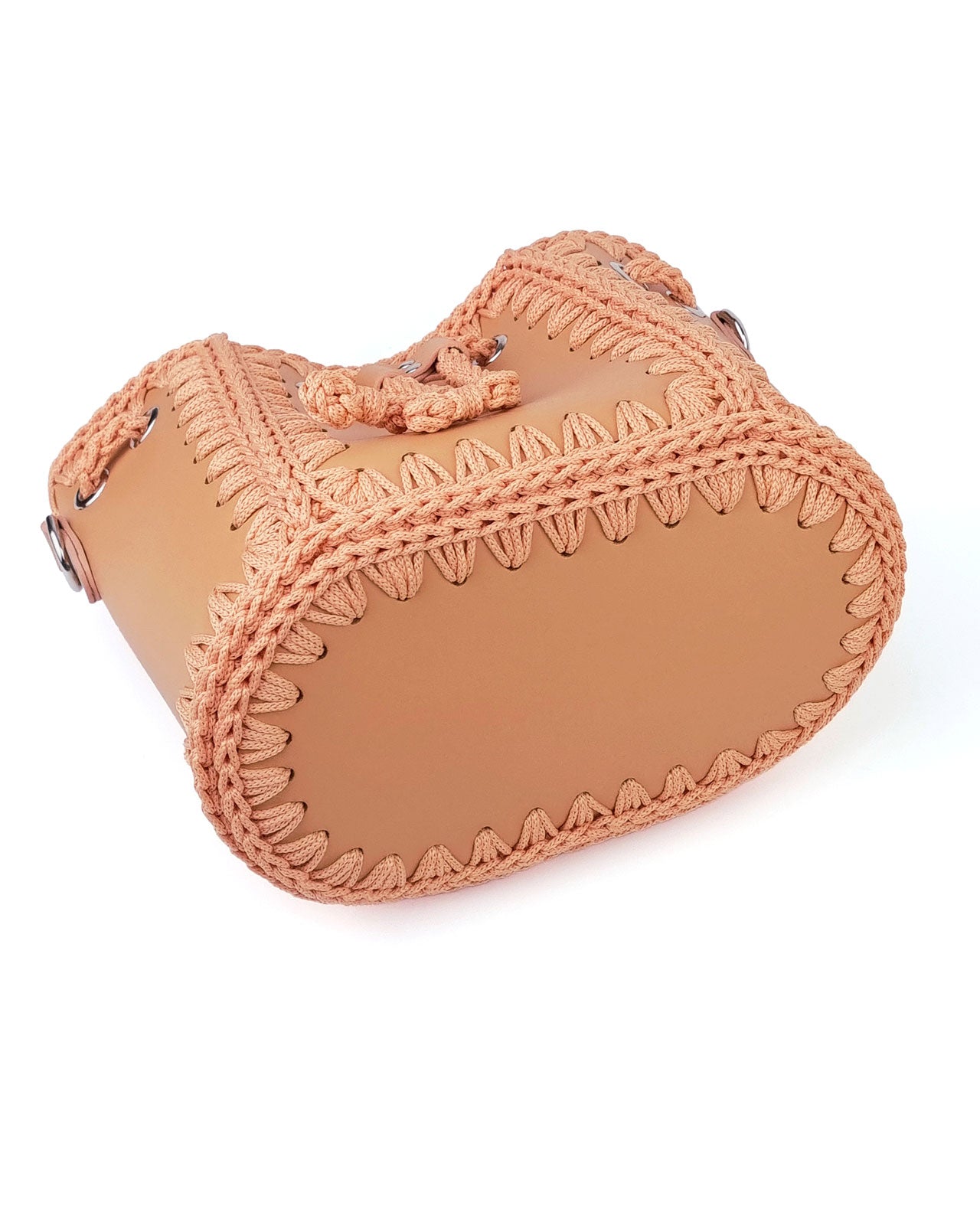 Bolso Bombonera Olga S Peach