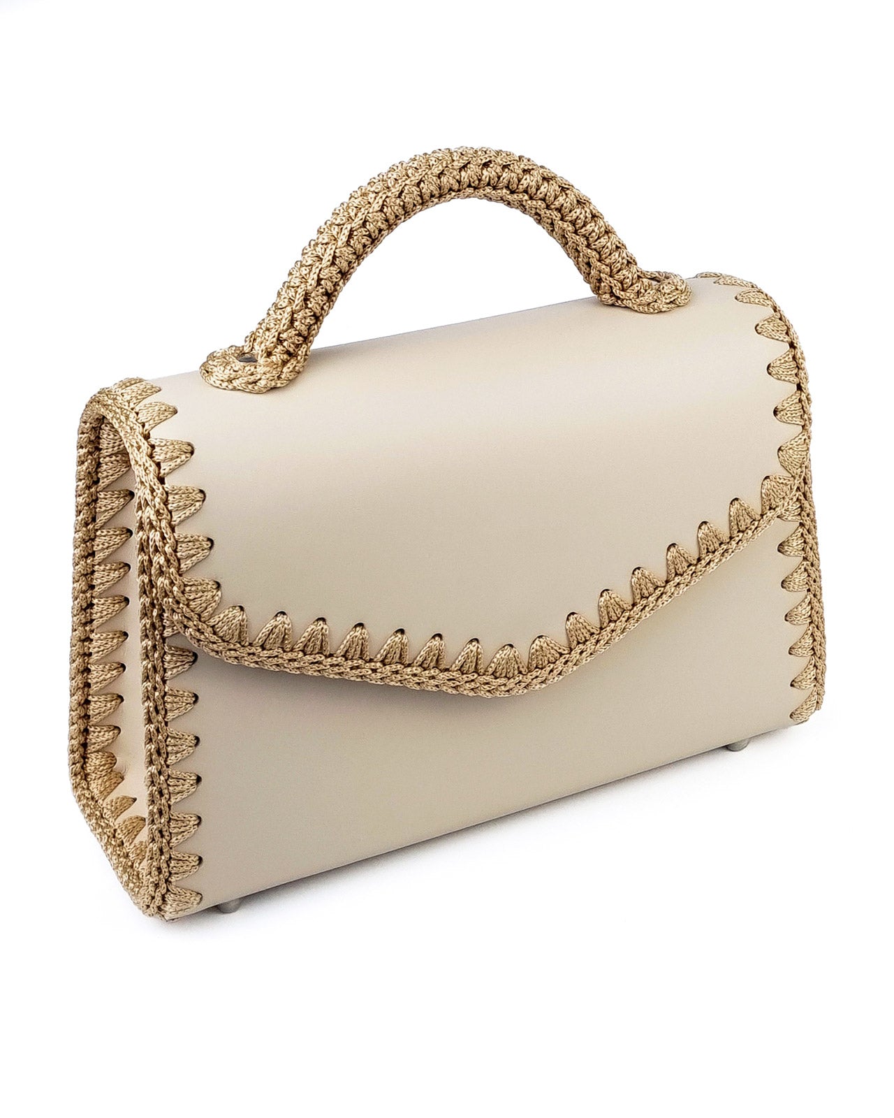 Bolso Satchel Sofia M Beige