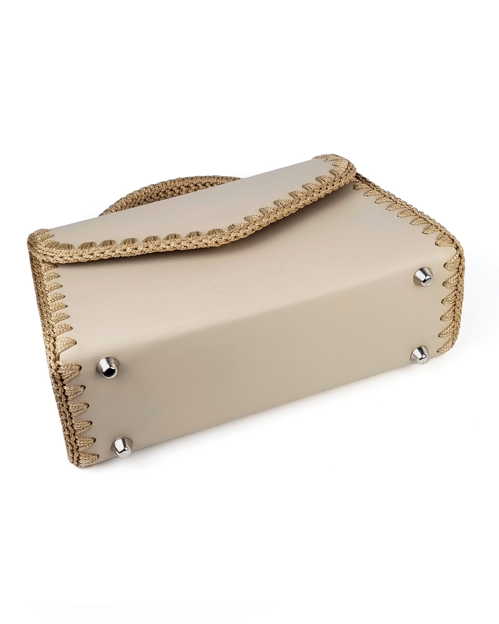 Bolso Satchel Sofia M Beige