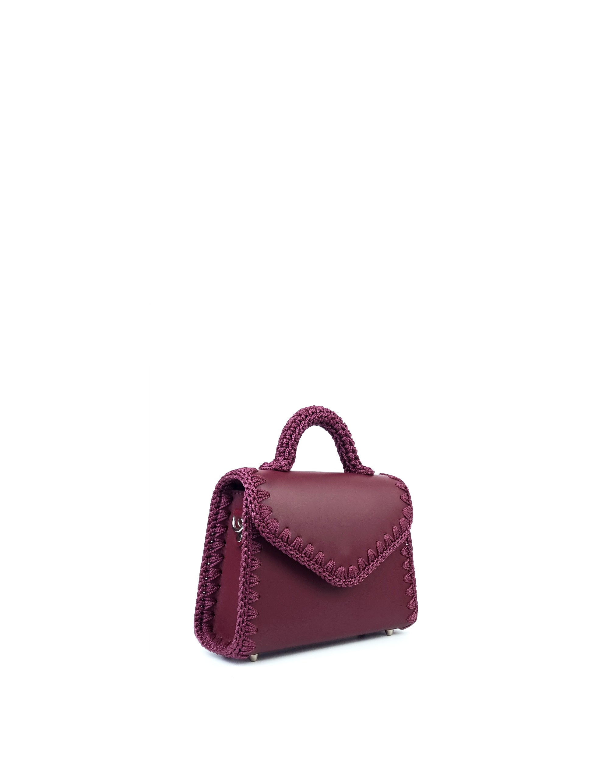 Bolso Satchel Sofia S Burdeos