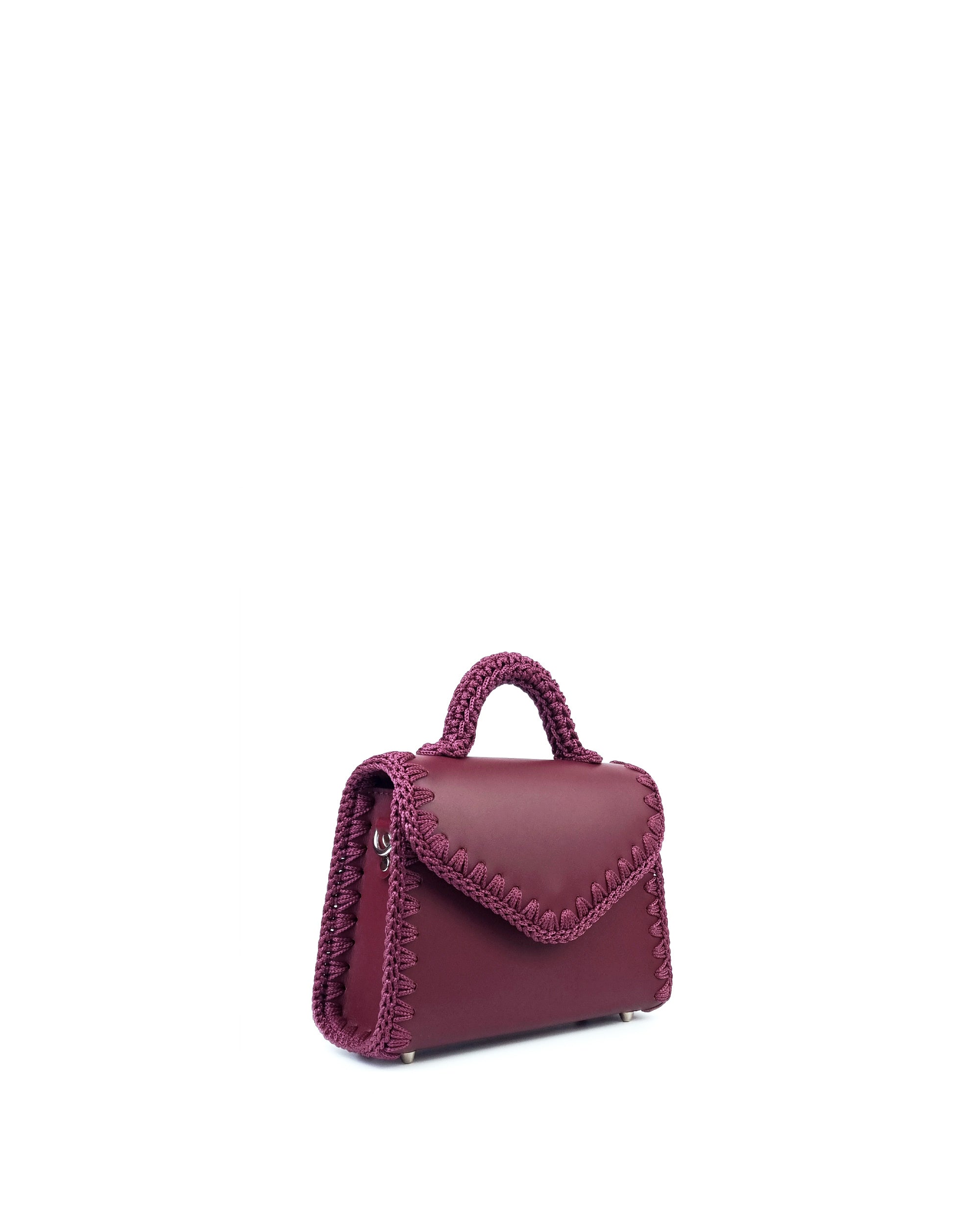 Bolso Satchel Sofia S Burdeos