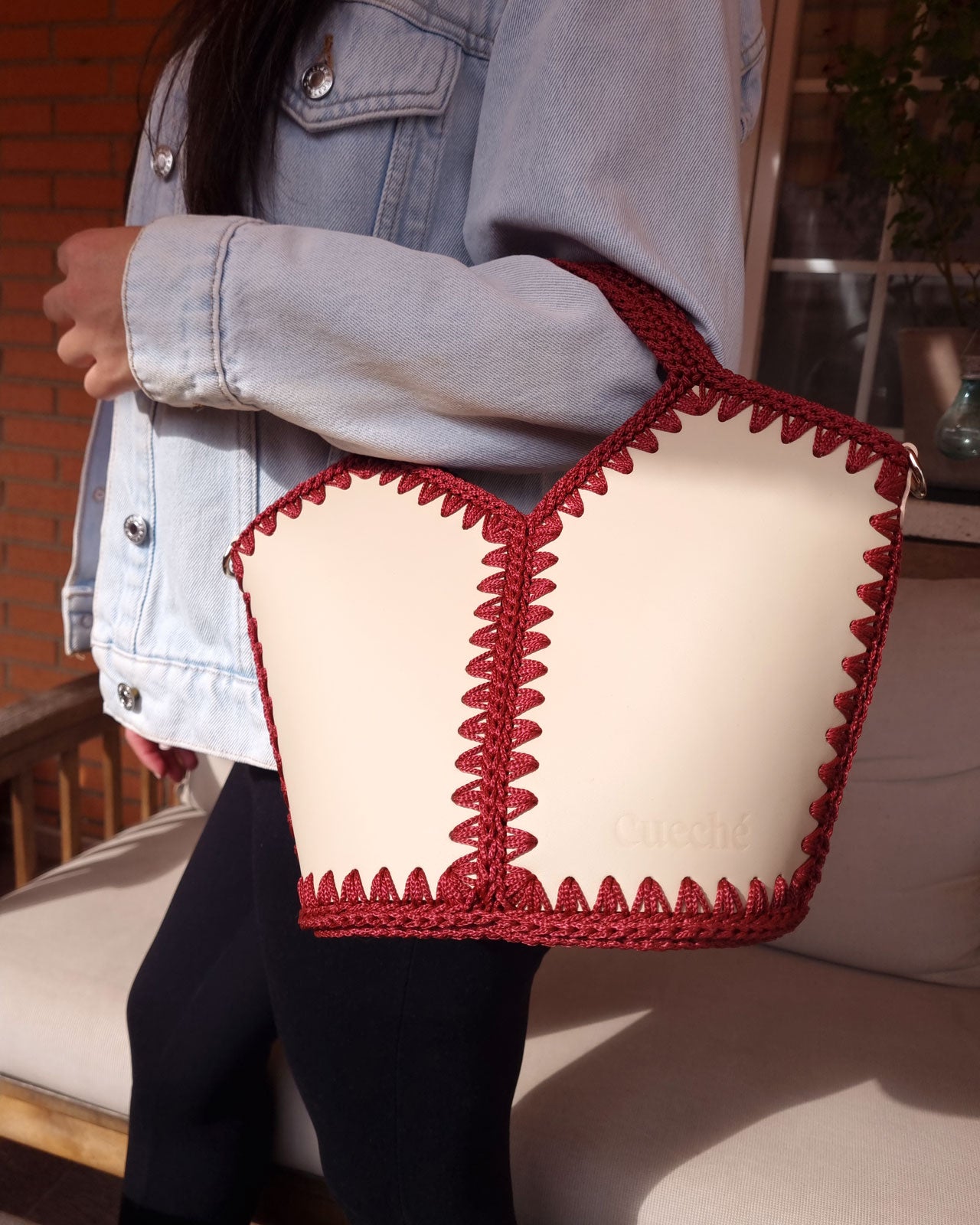 Bolso Capazo Natalia M Beige