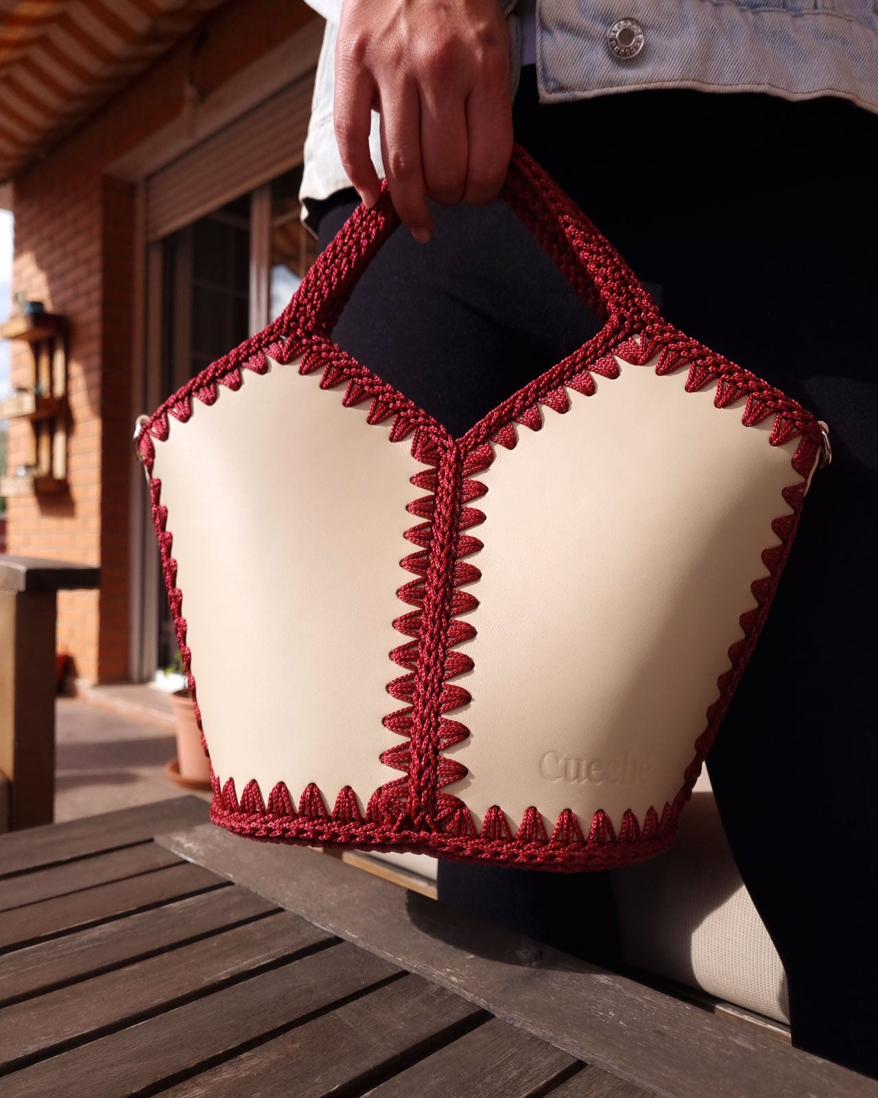 Bolso Capazo Natalia M Beige