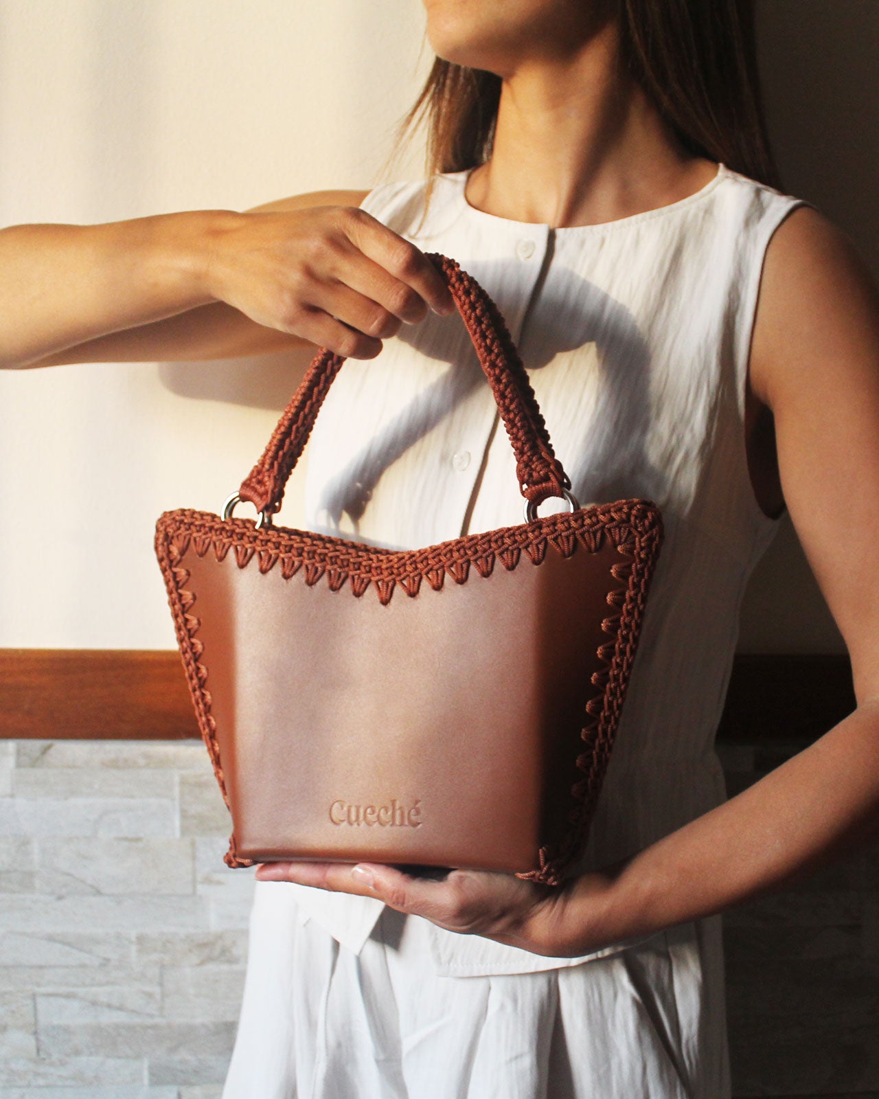 Bolso Shopper Tatyana S Marrón