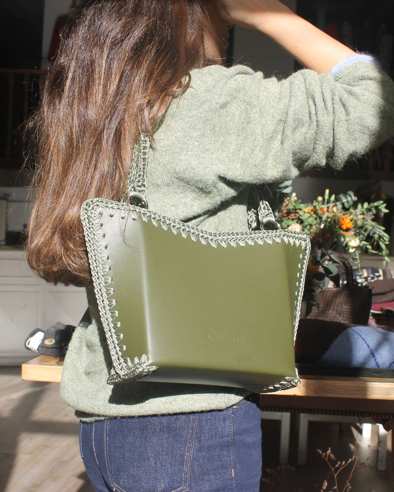 Bolso Shopper Tatyana M Verde
