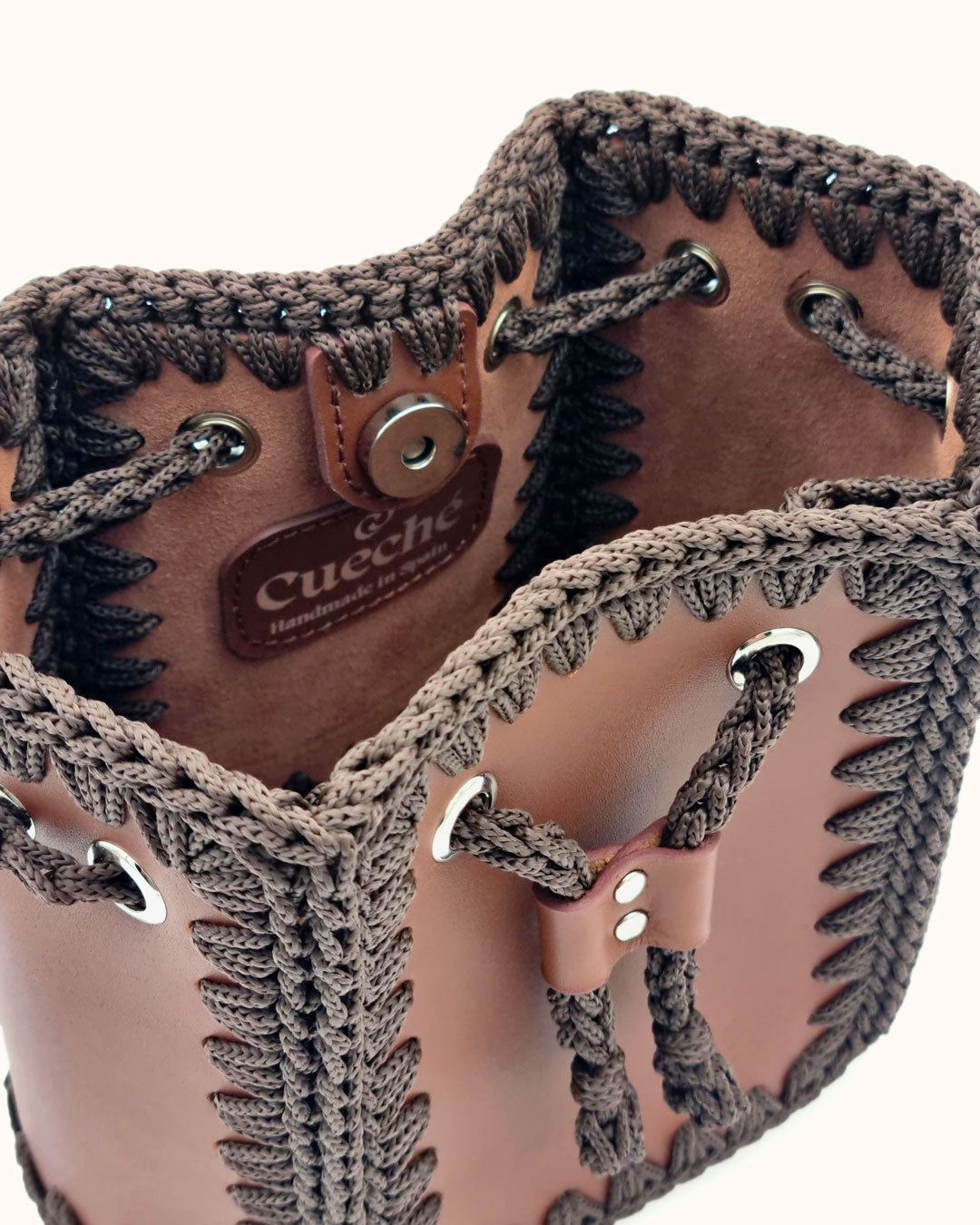 Bolso Bombonera Olga S Marron