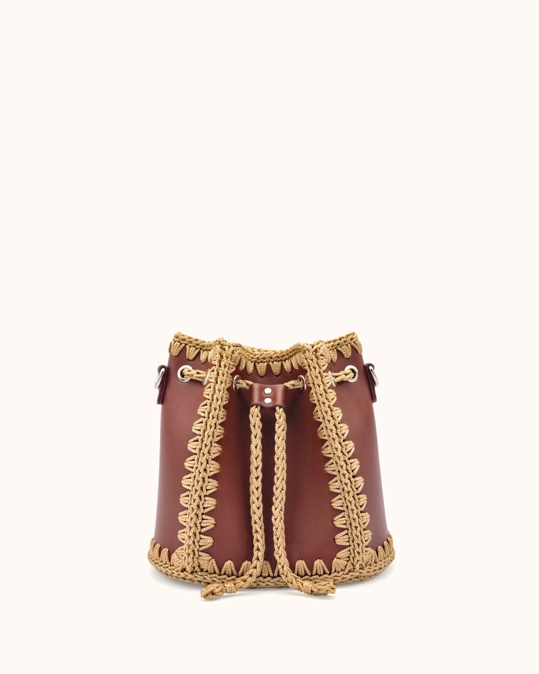 Bolso Bombonera Olga M marrón