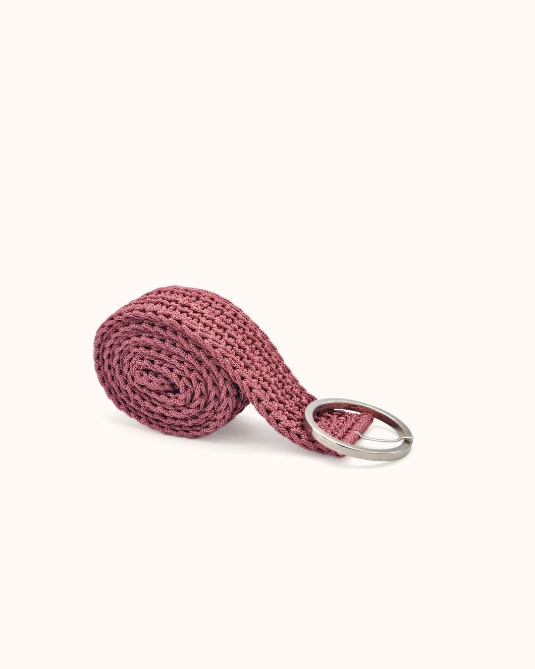 Cinturón de Crochet Rosa