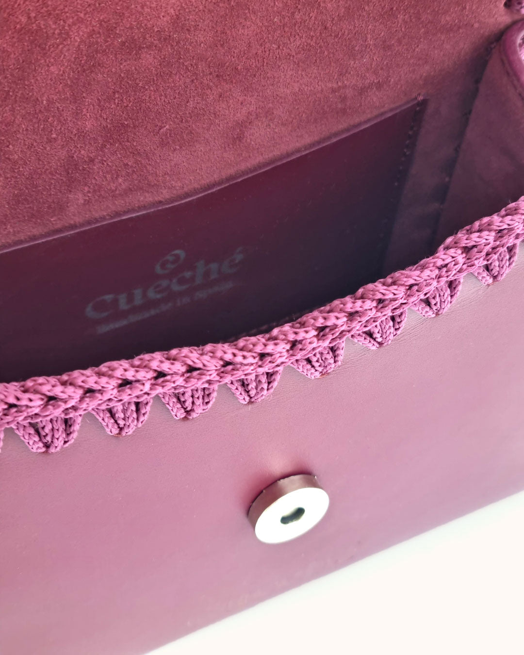 Bolso Satchel Sofia S Burdeos