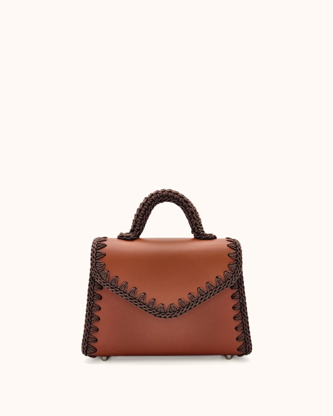Bolso Satchel Sofia S Marron