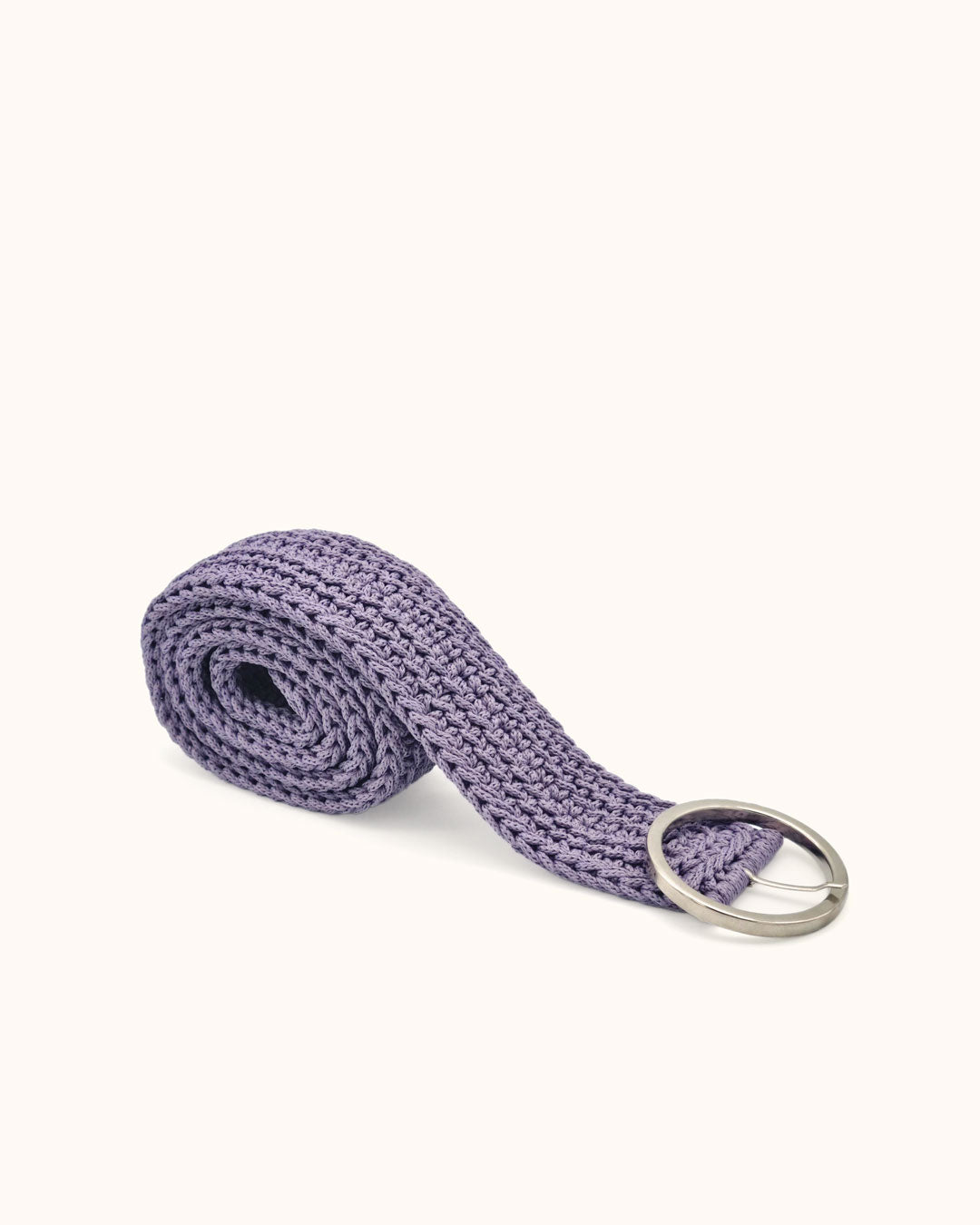 Cinturón de Crochet Lila