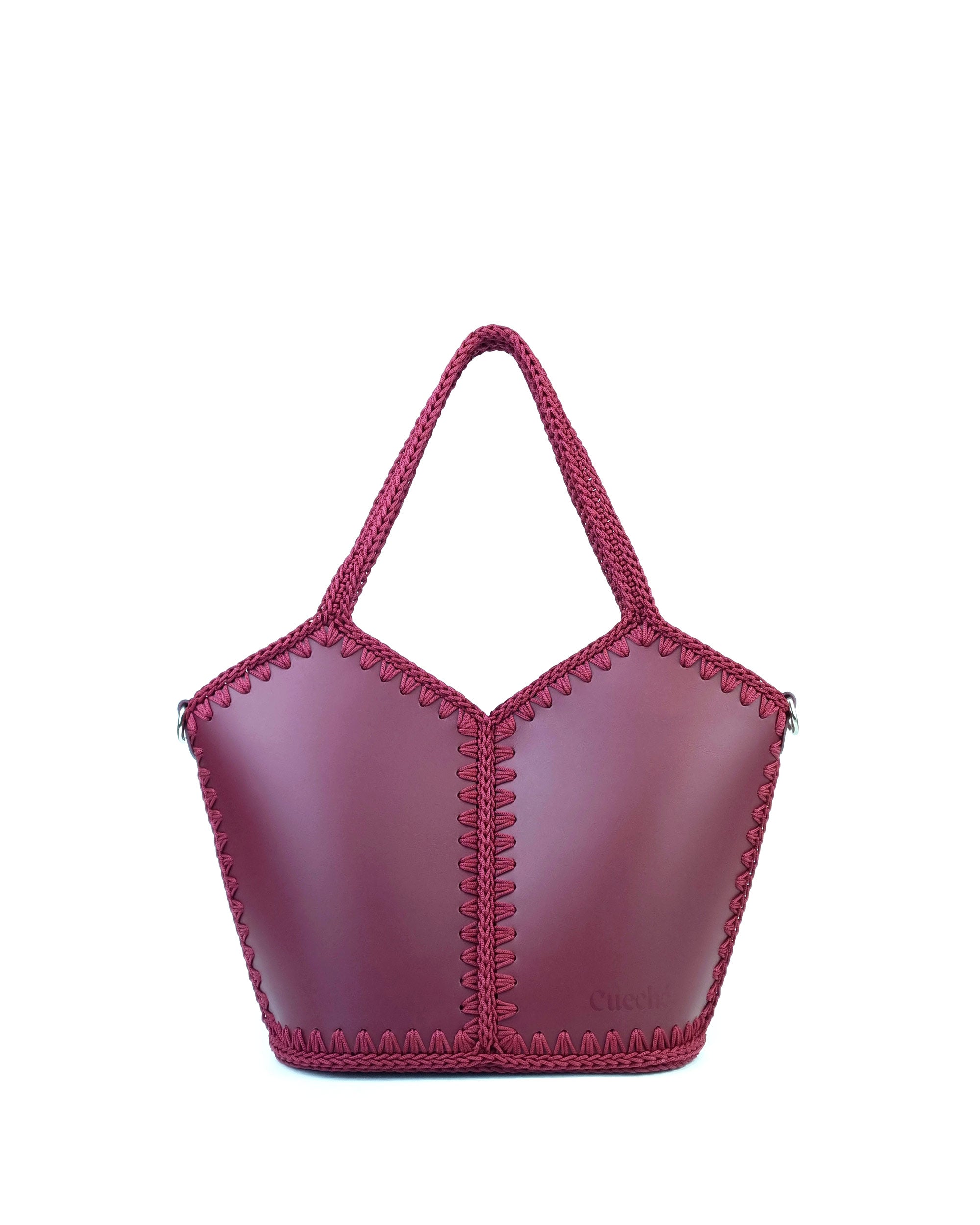 Bolso Capazo Natalia L Burdeos