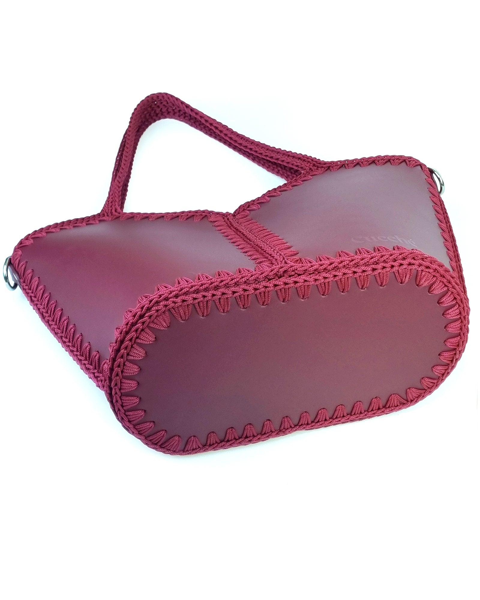 Bolso Capazo Natalia L Burdeos