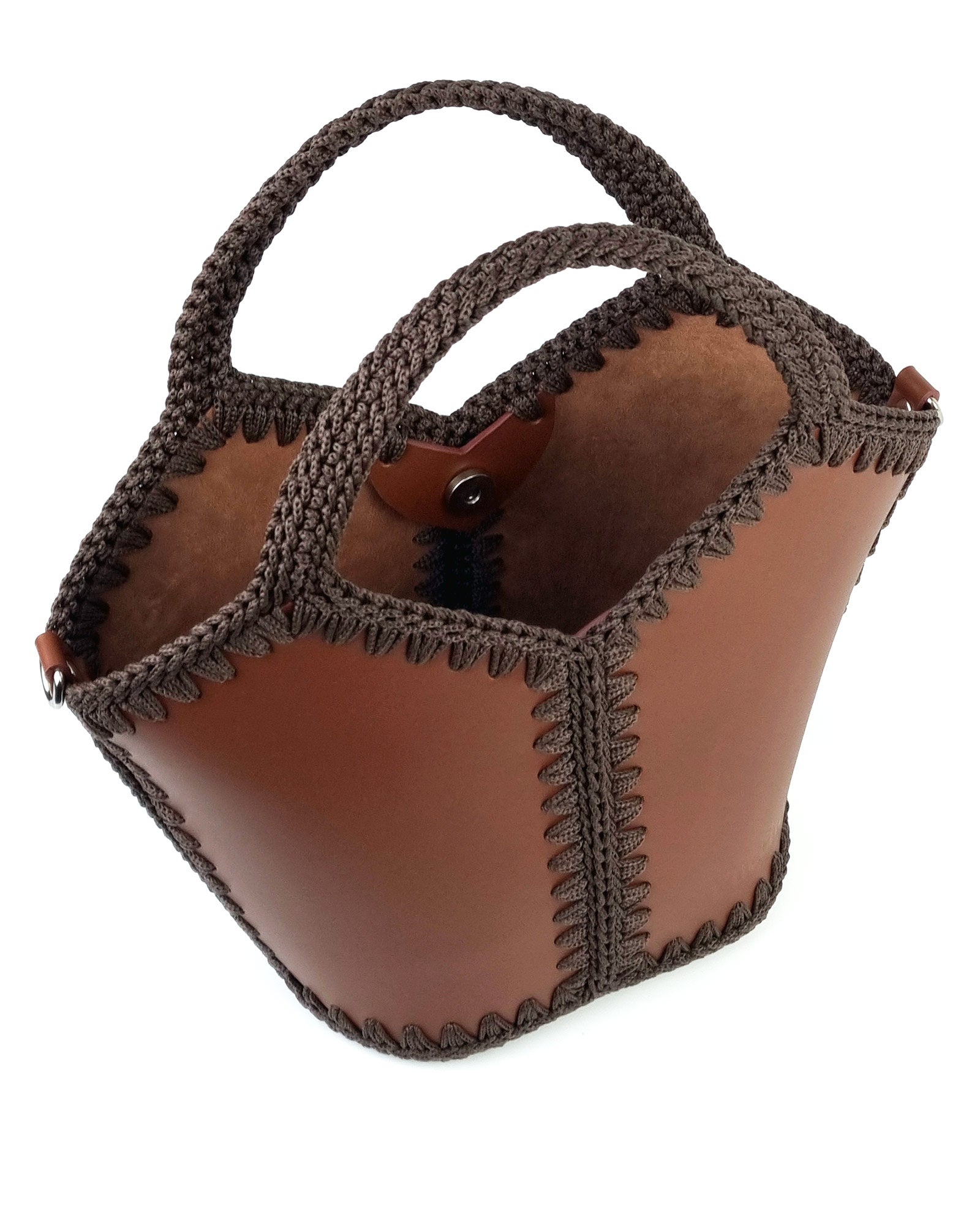 Bolso Capazo Natalia M Marrón