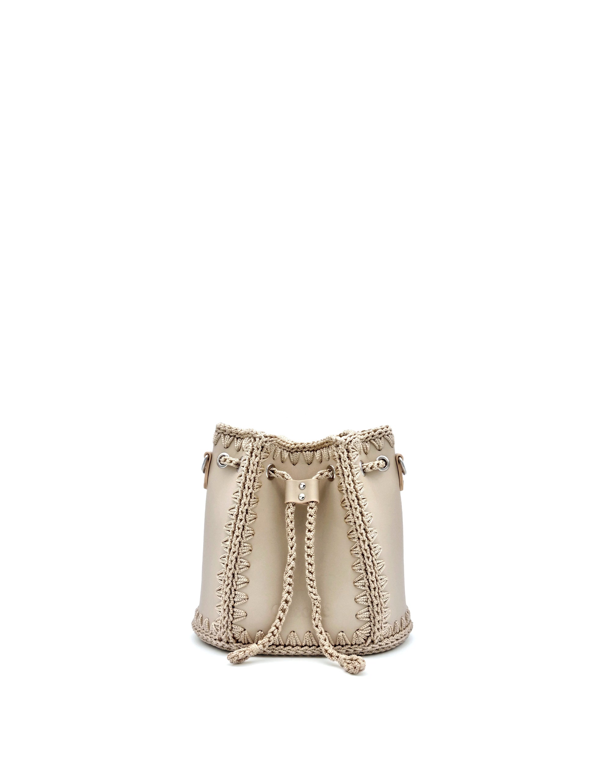 Bolso Bombonera Olga M Beige