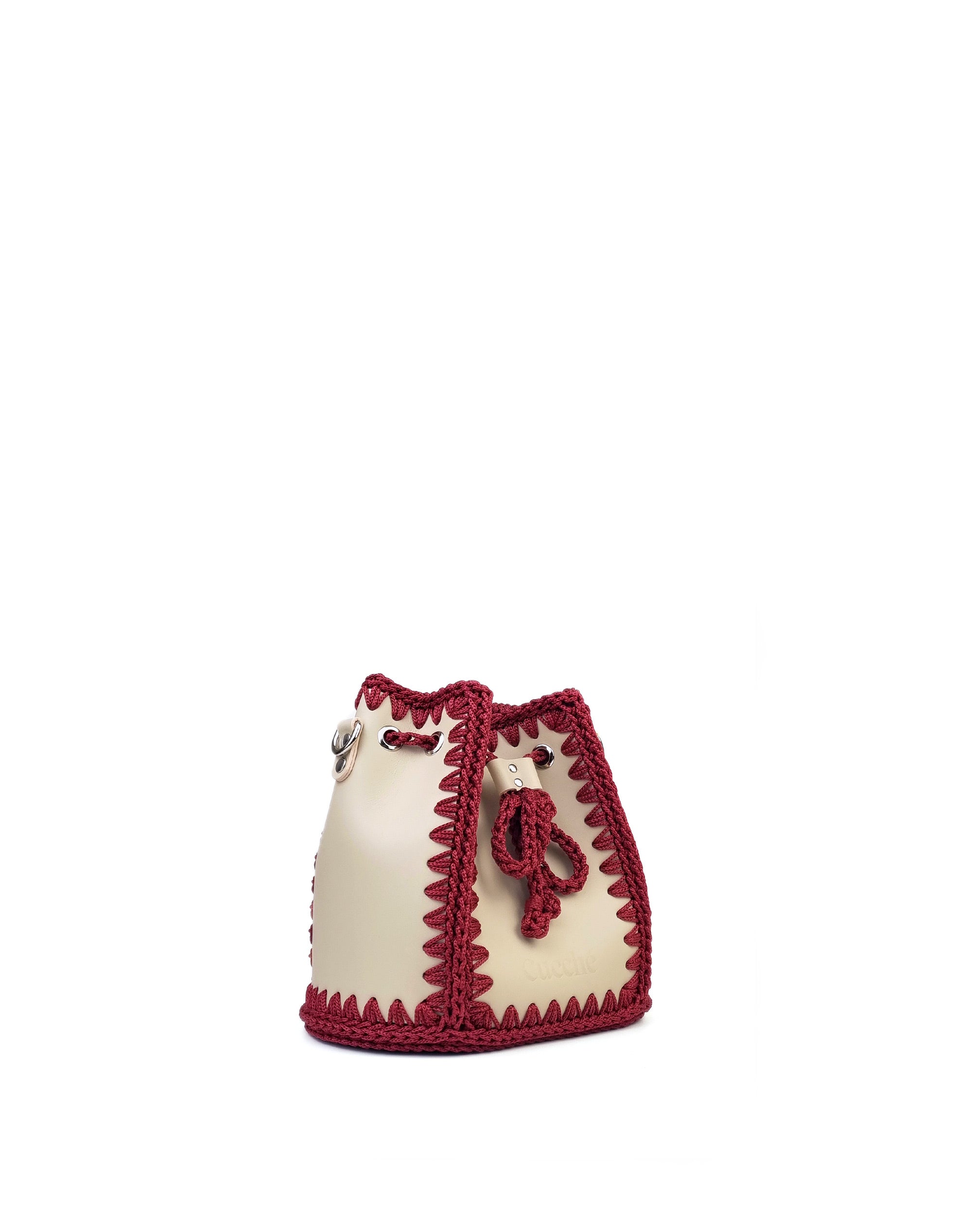 Bolso Bombonera Olga M Beige