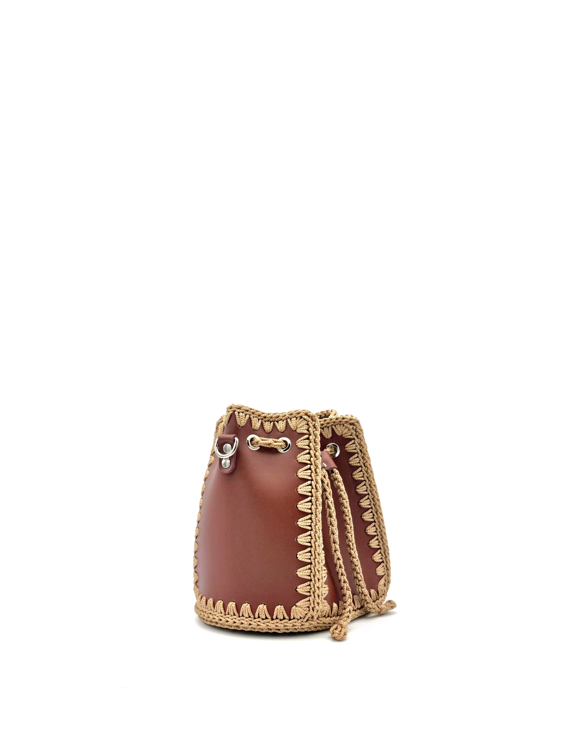Bolso Bombonera Olga M marrón