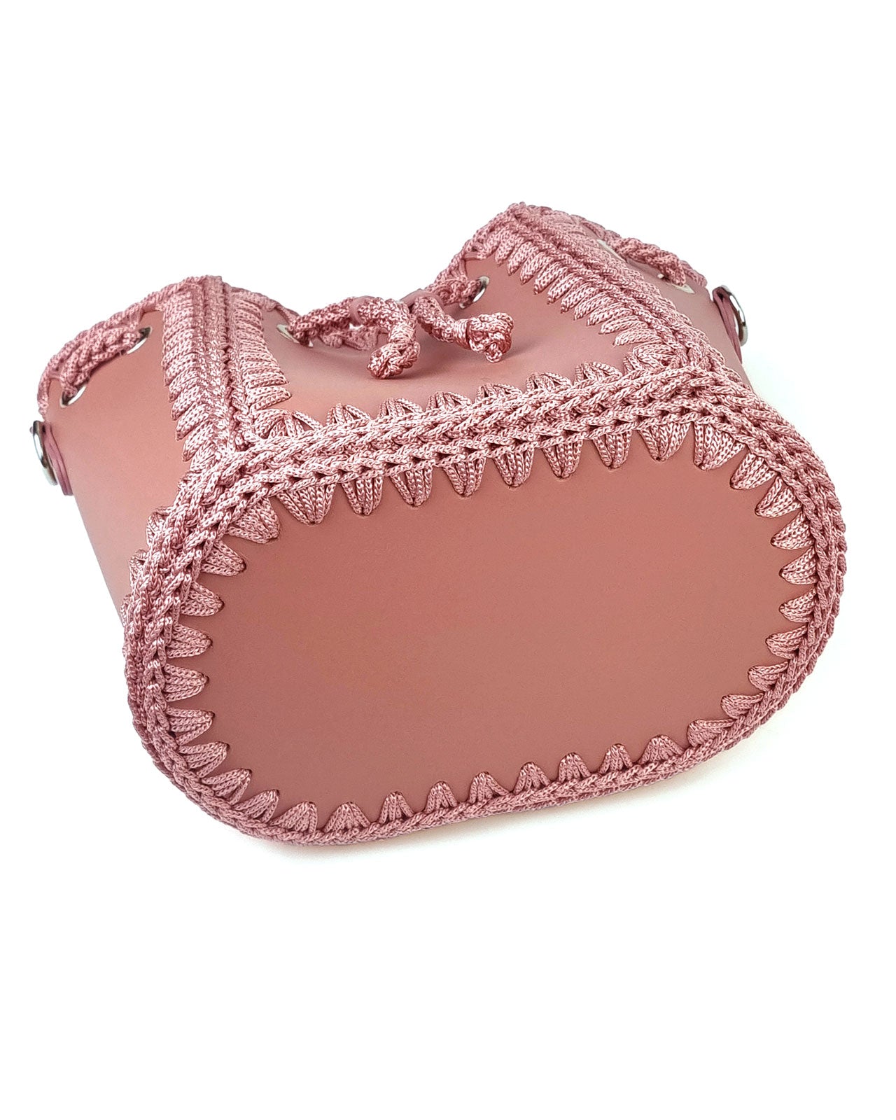 Bolso Bombonera Olga M Rosa Nude