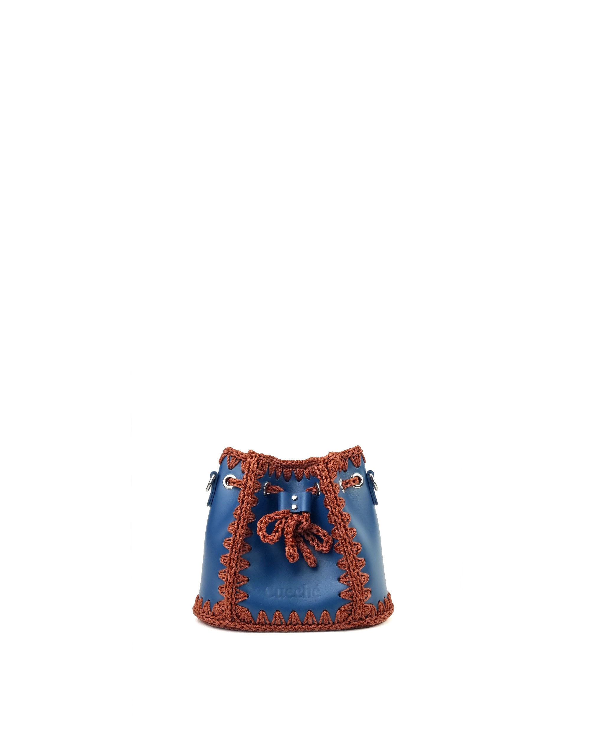 Bolso Bombonera Olga S Azul