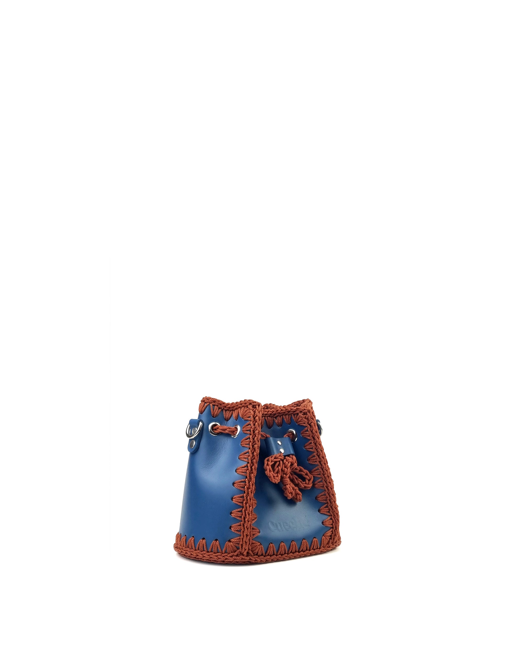Bolso Bombonera Olga S Azul