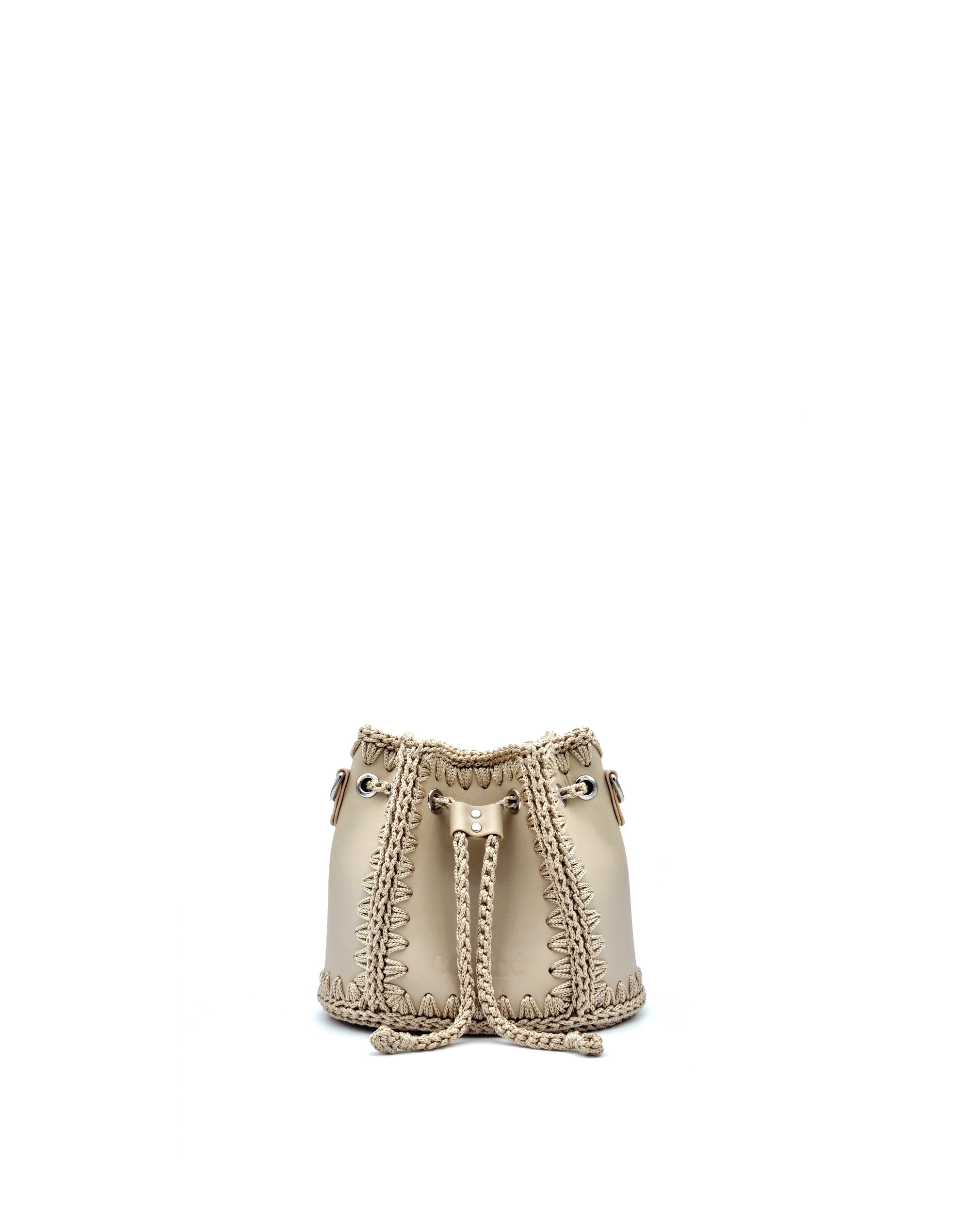 Bolso Bombonera Olga S Beige
