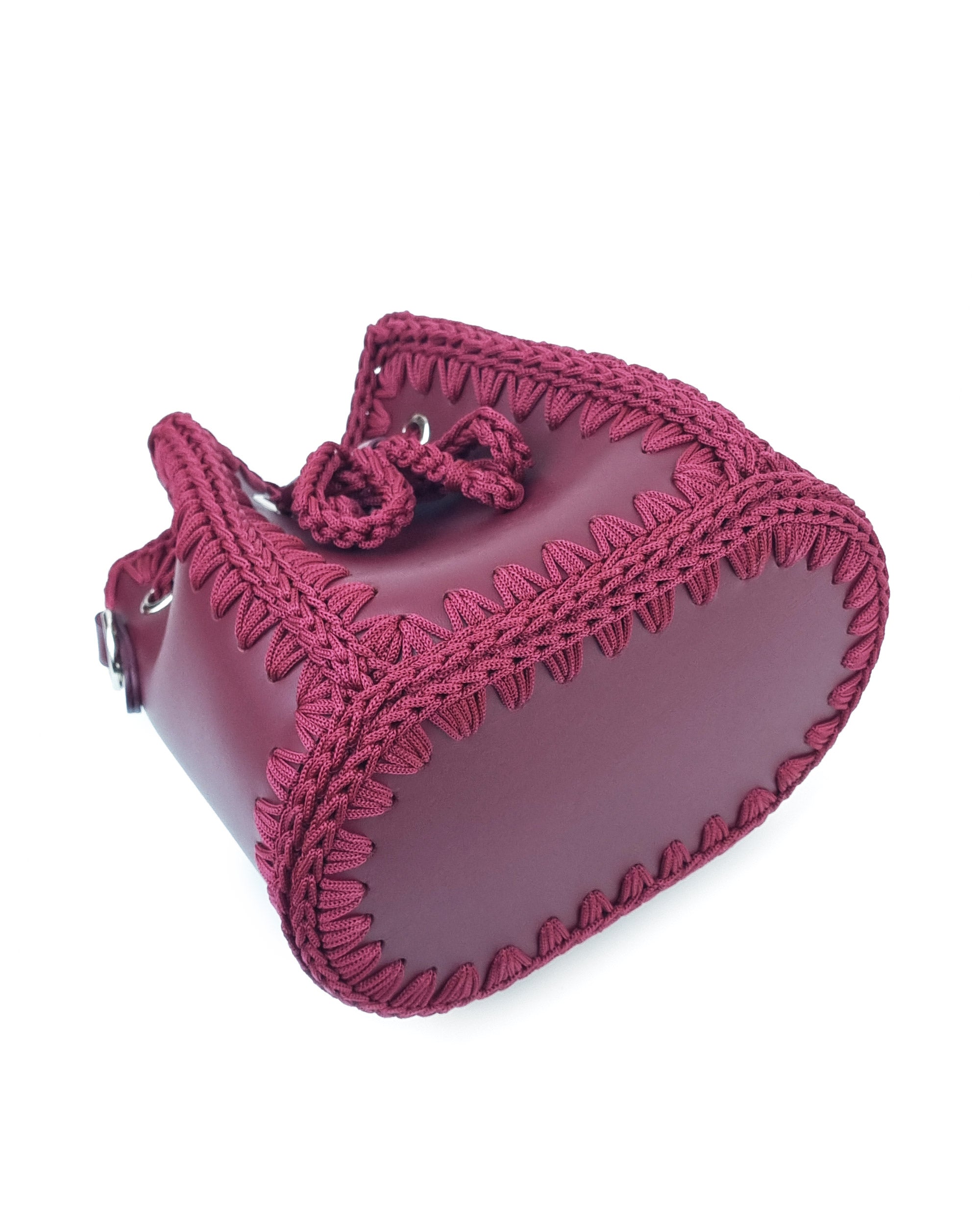 Bolso Bombonera Olga S Burdeos