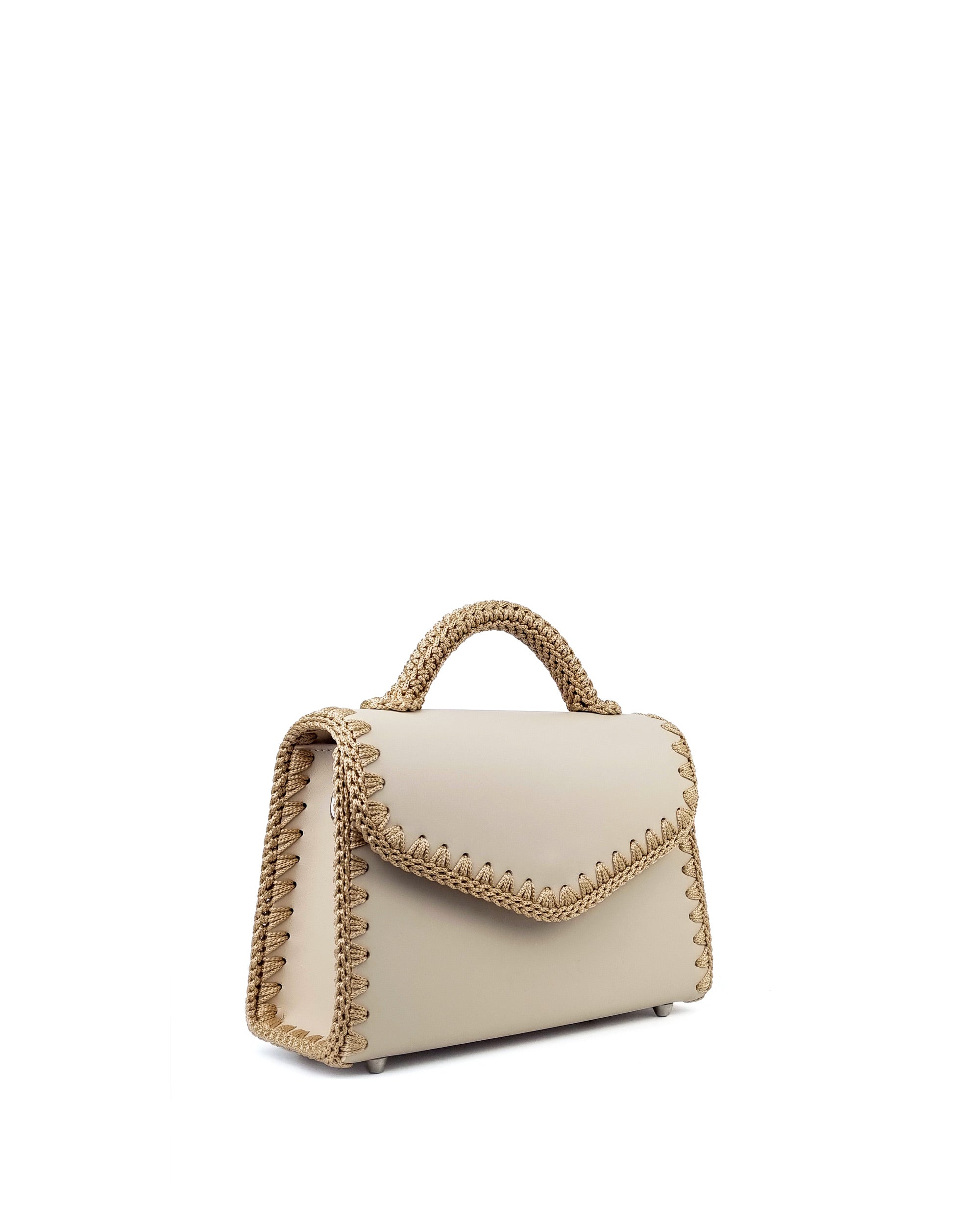 Bolso Satchel Sofia M Beige