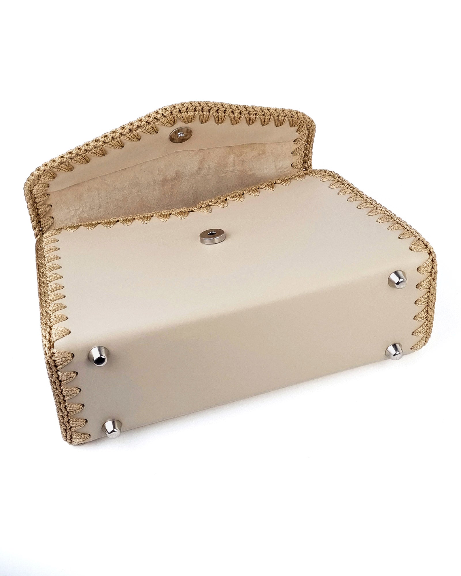 Bolso Satchel Sofia M Beige