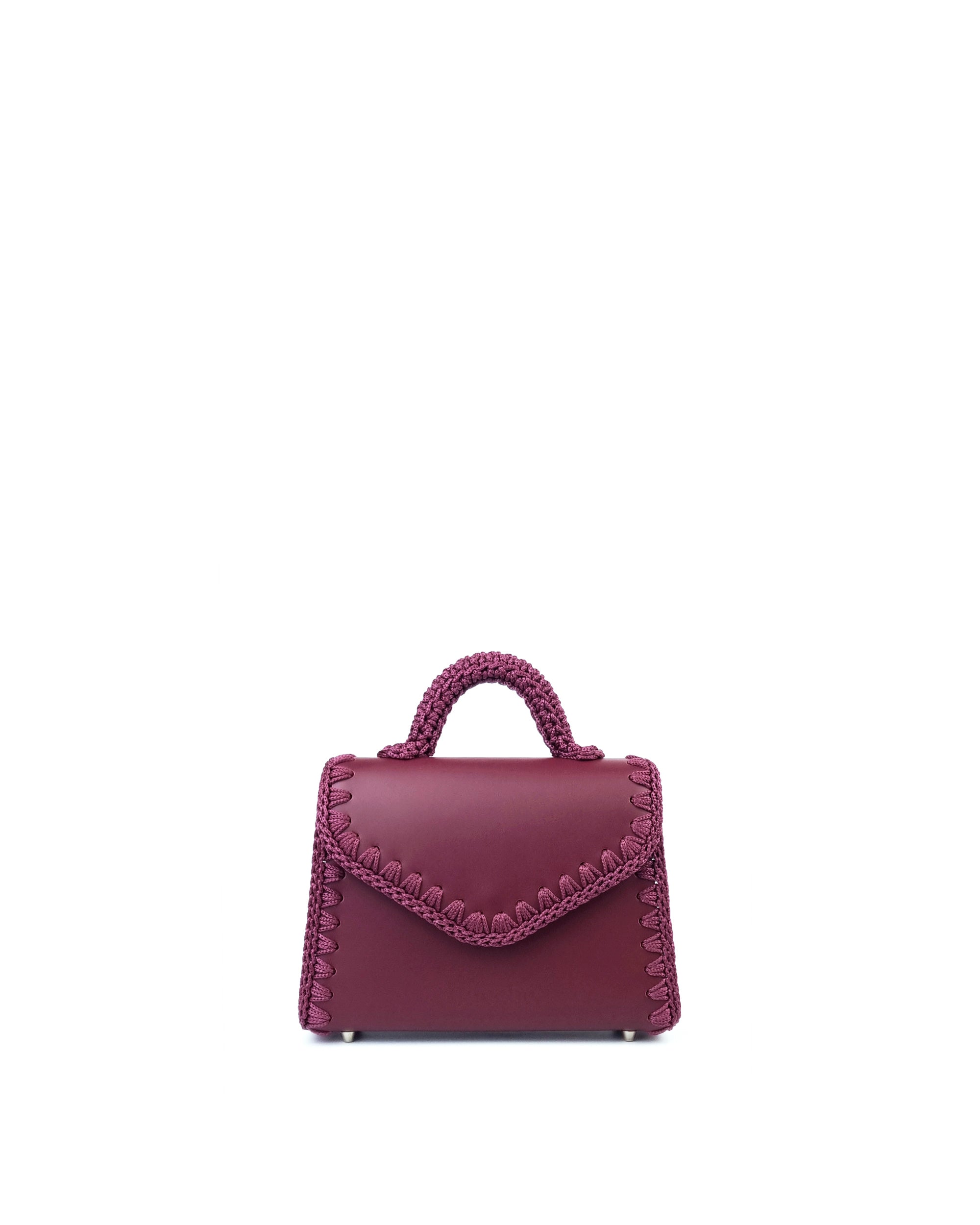 Bolso Satchel Sofia S Burdeos