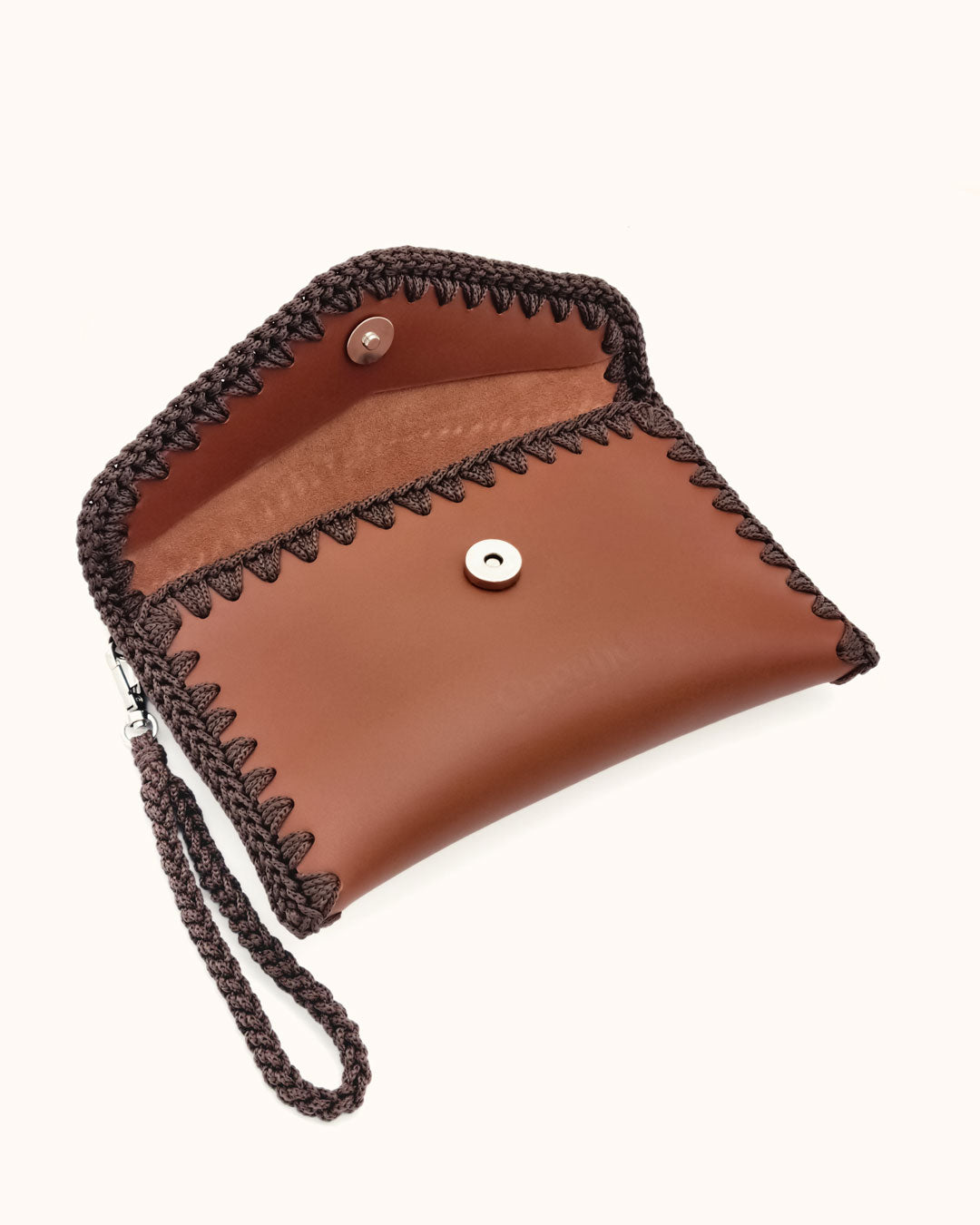 Bolso Clutch Sofia S Marrón