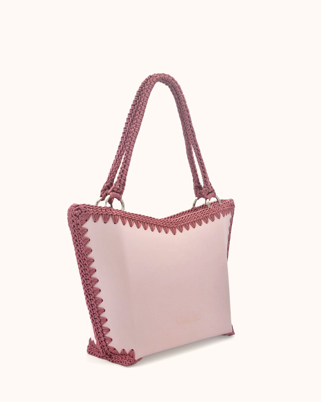 Bolso Shopper Tatyana M Rosa Claro