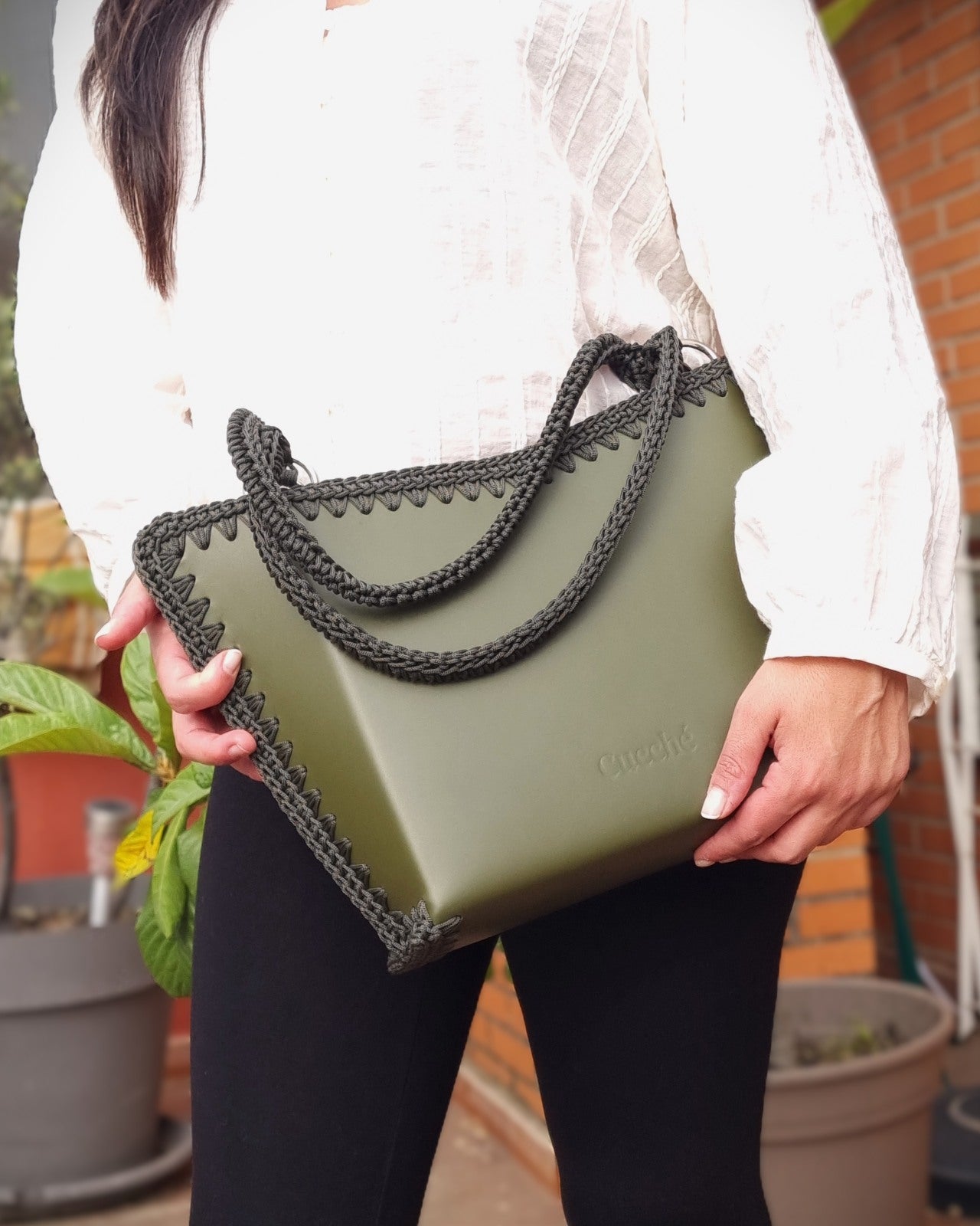 Bolso Shopper Tatyana L verde