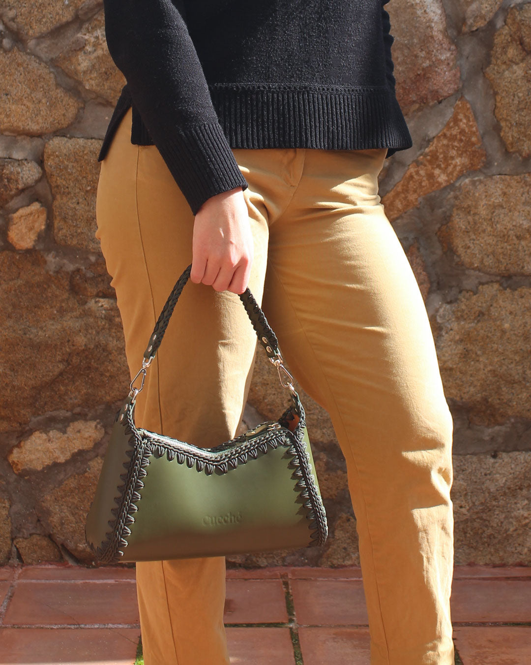 Bolso Hobo Nina M Verde