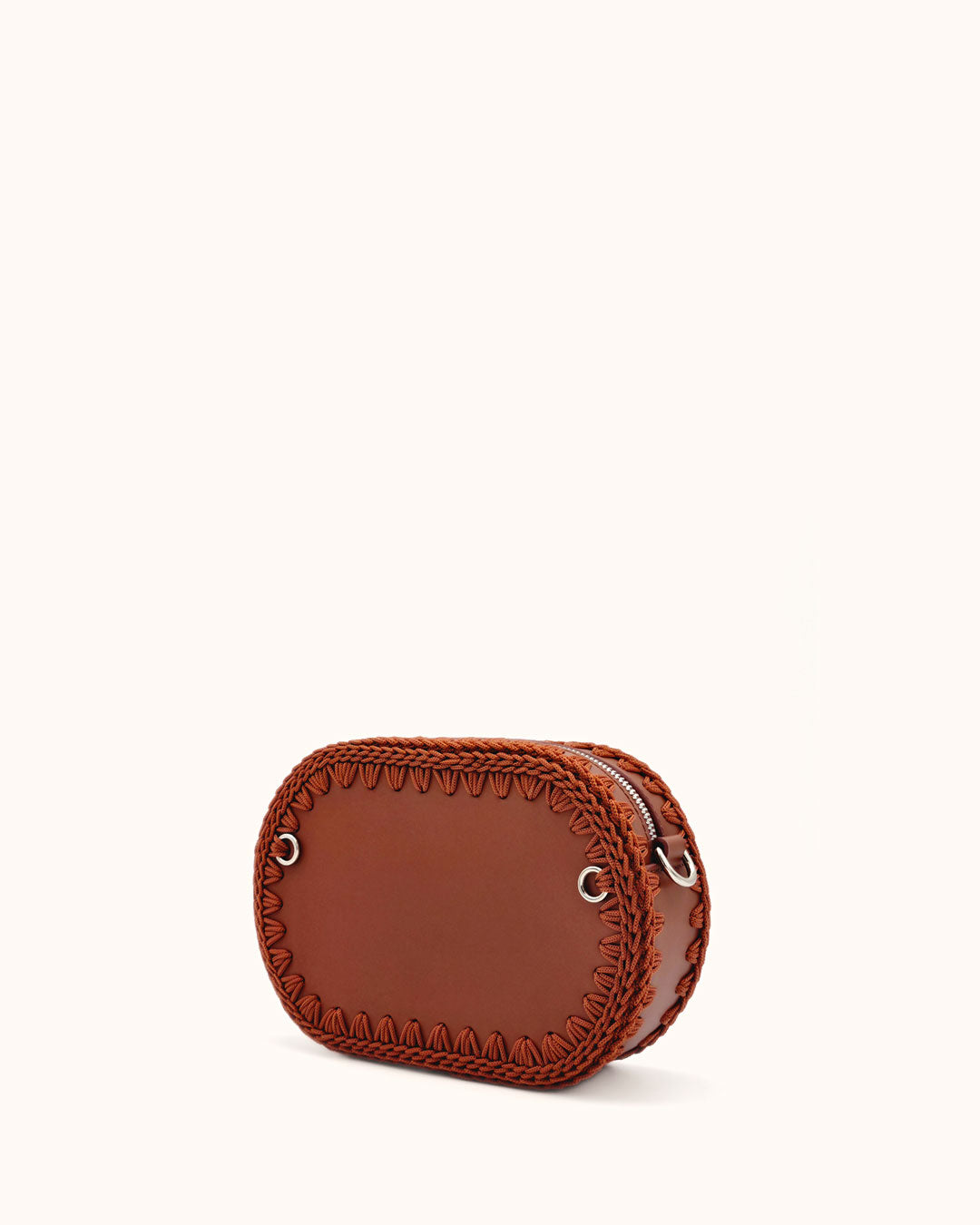 Bolso Ovalado Yulia Marrón