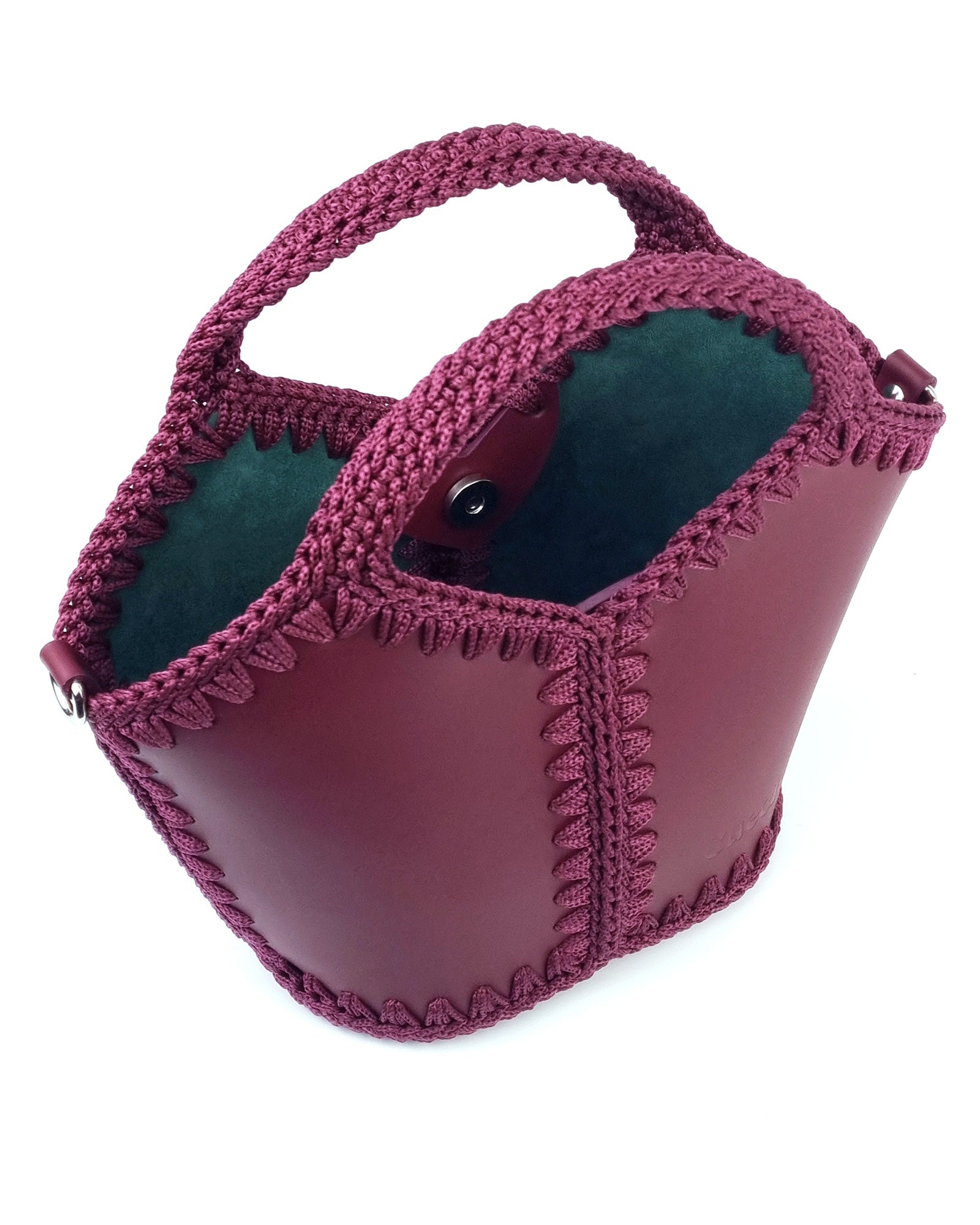 Bolso Capazo Natalia S Burdeos