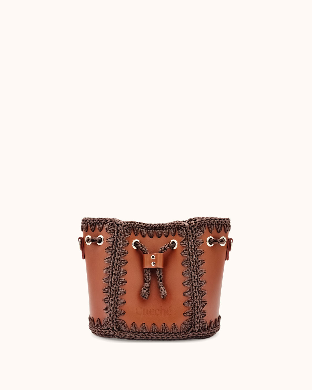 Bolso Bombonera Olga S Marron