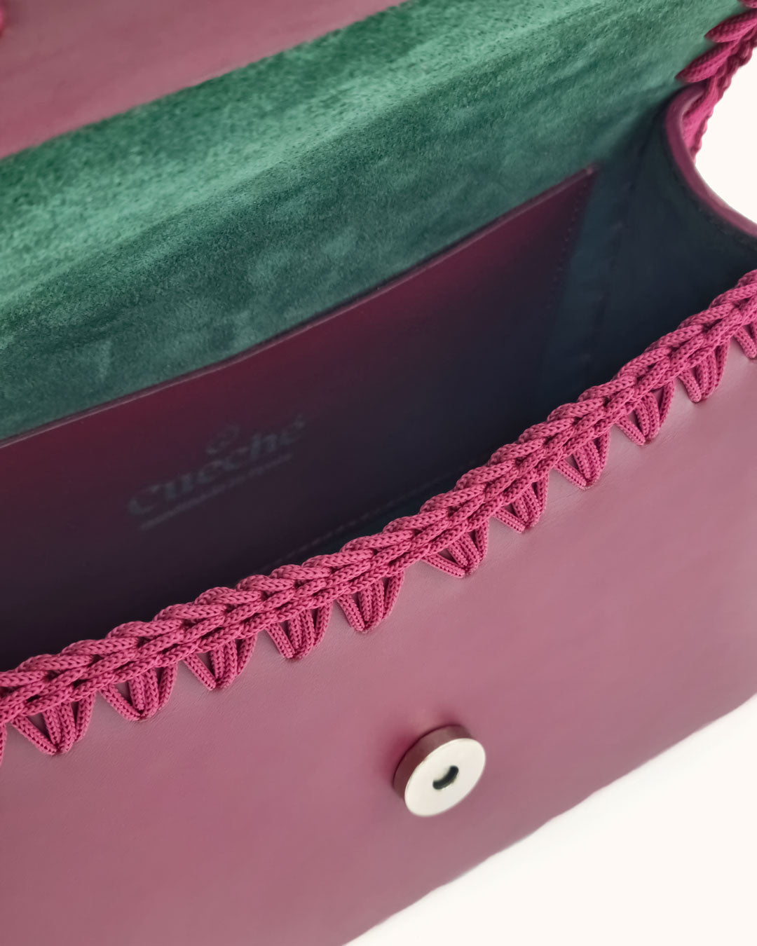 Bolso Satchel Sofia M Burdeos